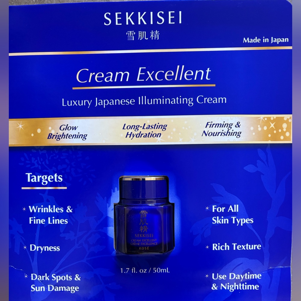 Kose SEKKISEI Cream Excellent Luxury Japanese Illuminating Cream all skin types